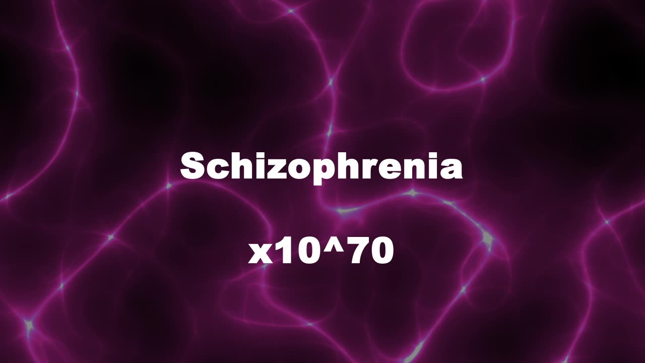 Amplified Reiki [AR] for Schizophrenia - 10^70 x Stronger Energy