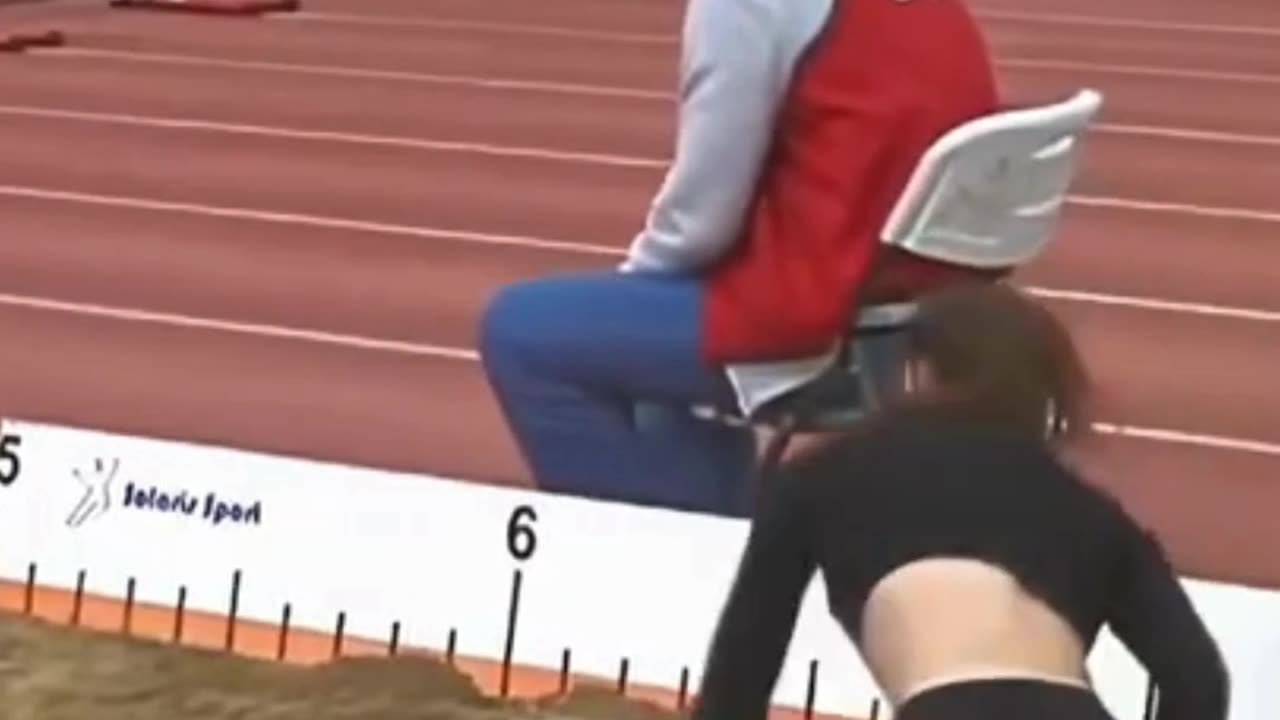 Women's beautiful long jump