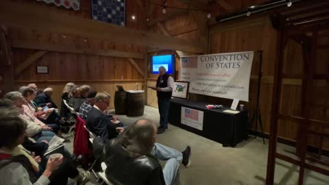 Retired Air Force Lieutenant Colonel Greg Shuey and Convention of States Kansas