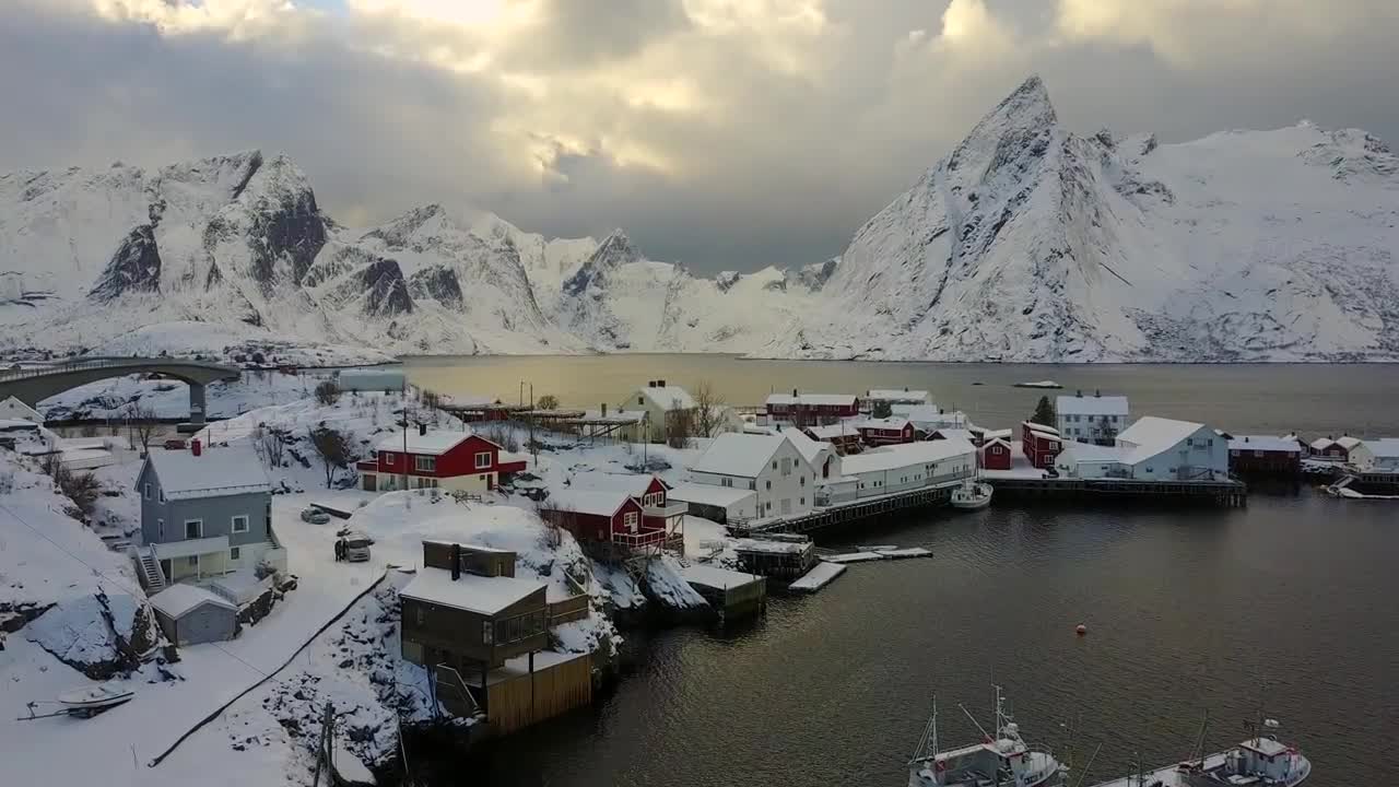 Lofoten Norway 4K HD Drone Video