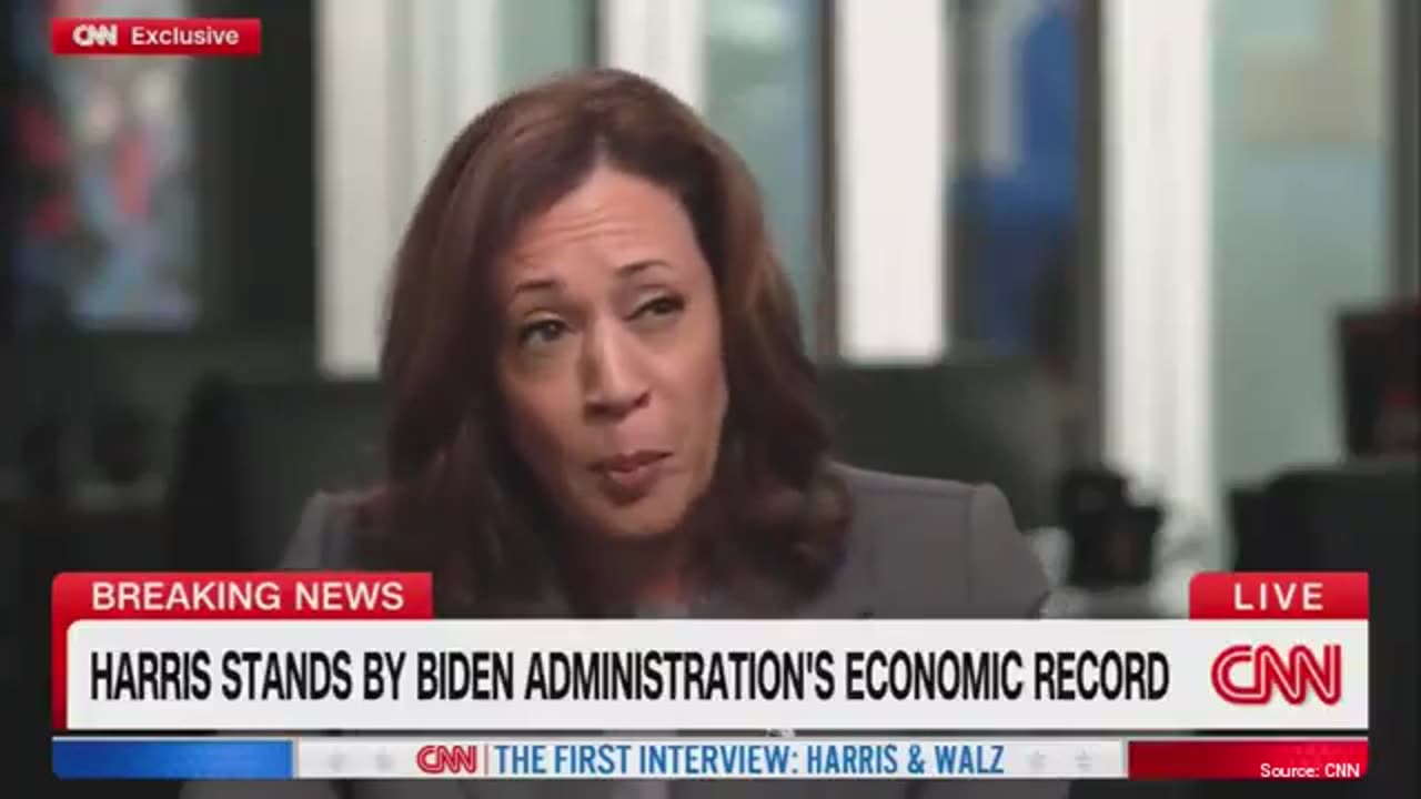 Kamala Absurdly Claims Bidenomics is “Good Work” on CNN Interview [WATCH]