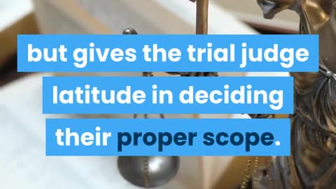 Order of Trial: Opening Statements