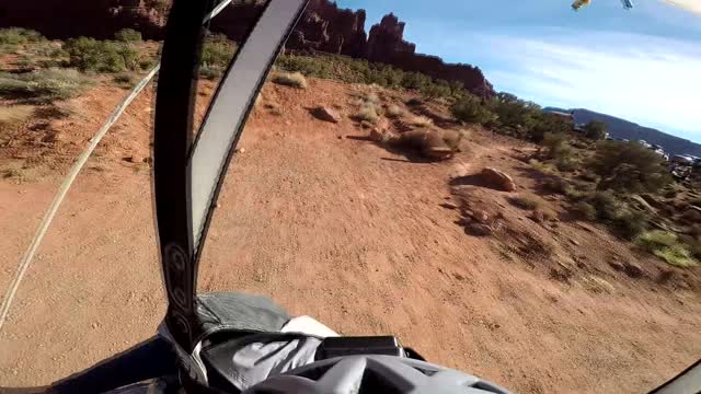 Wingsuit Pilot Jumps from Dragon's Nest