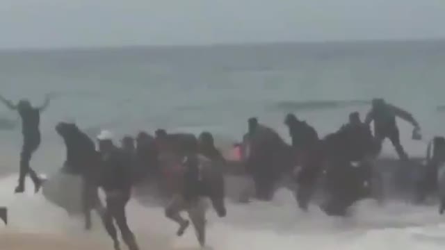 Nya migranter väller in i Europa
