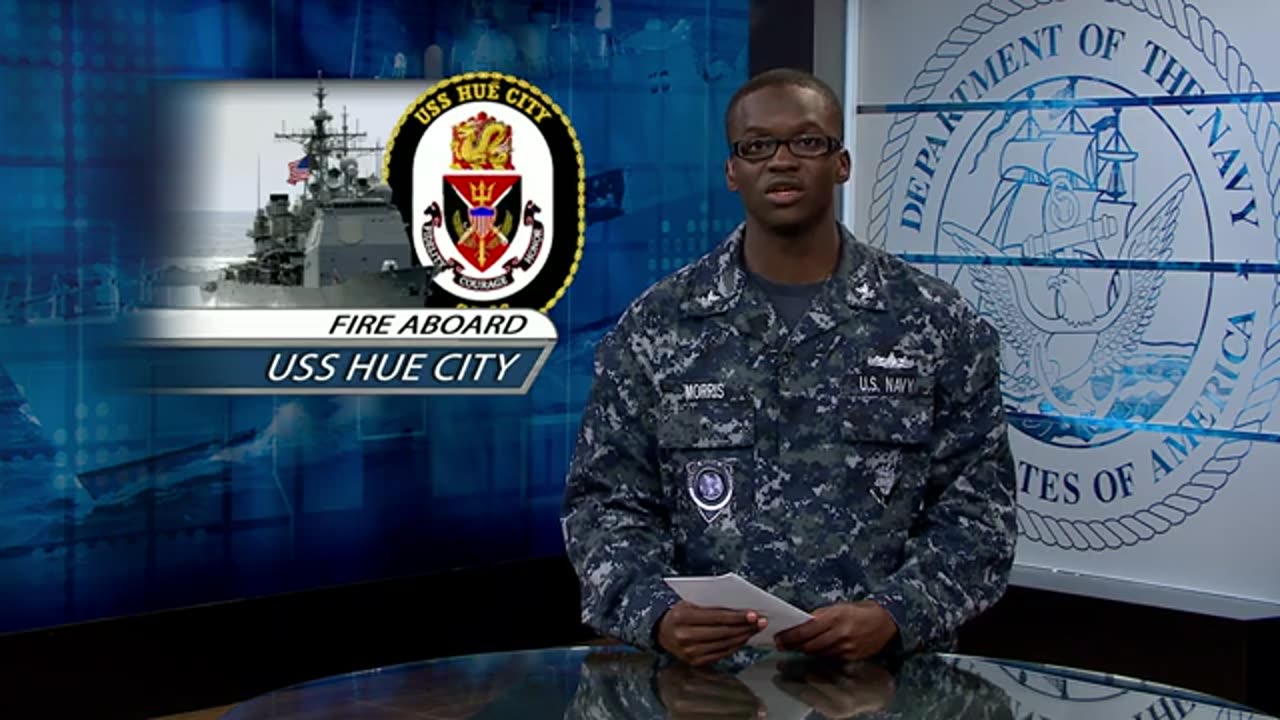 Fire Aboard USS Hue City Resumes Normal Operations SRB Updates