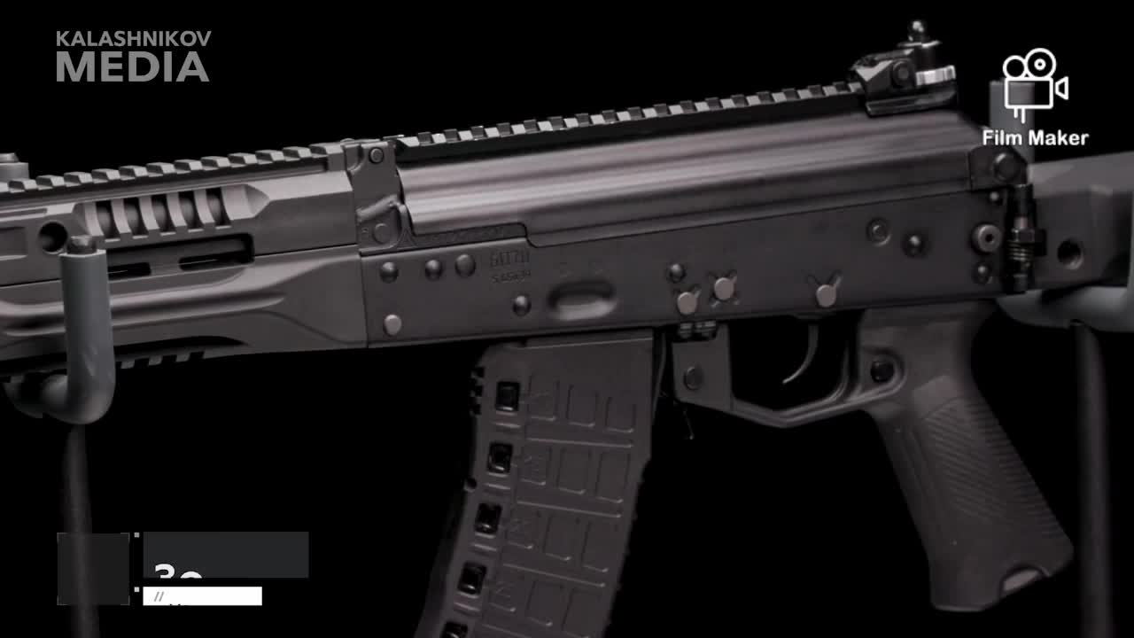 Updated AK-12 Russian Kalashnikov's assault rifle