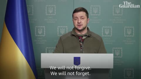 We will find every bastard : zelenskiy condemns russian killing of ukraines civilians