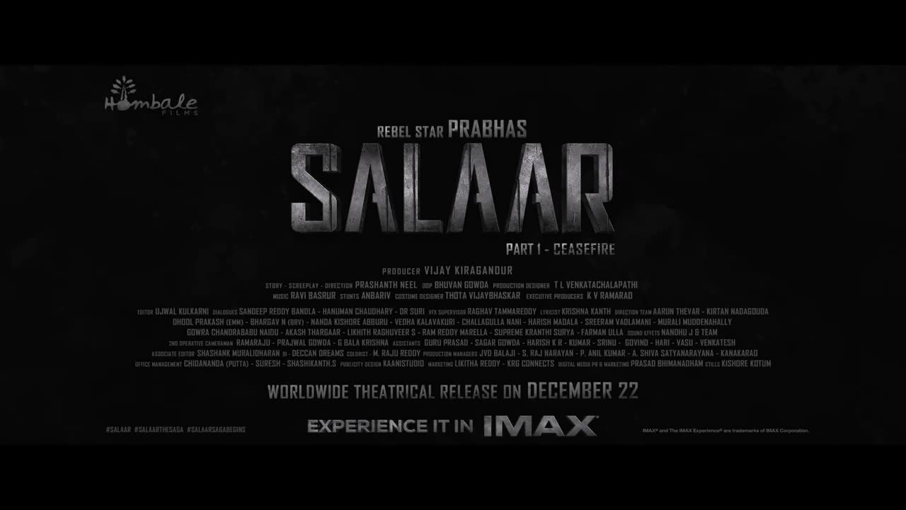 Salaar teaser