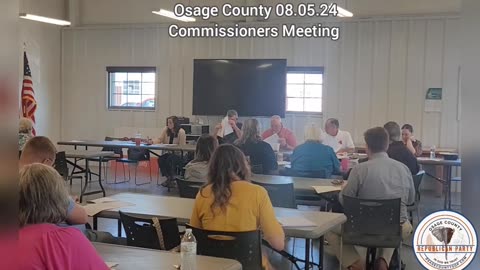 Osage County 08.05.24 Commissioners Meeting