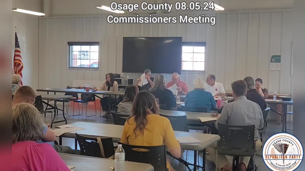 Osage County 08.05.24 Commissioners Meeting