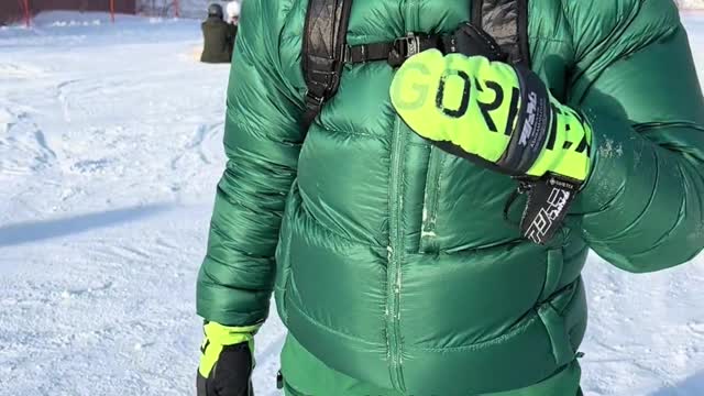 This is a ski challenge for the strong