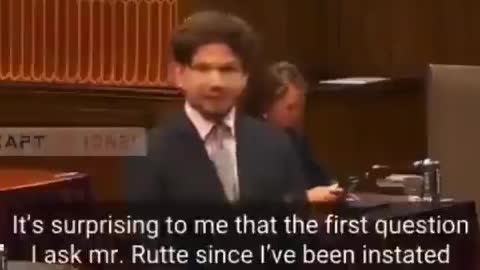 Honest Dutch politician confronts globalist politician