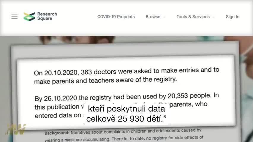 Nová německá studie - rizika nošení roušek a respirátorů