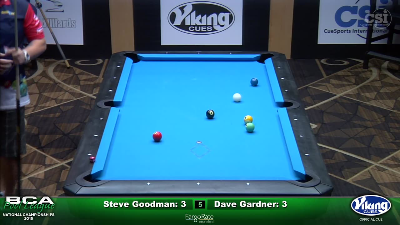 FINAL Goodman vs Gardner (Set 2 of 2) ▸ 9-Ball Men's Open Singles