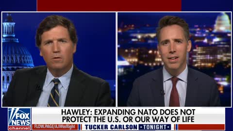 Tucker Carlson & Senator Hawley: Our Leaders Want War