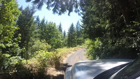 Heading up into the hills.