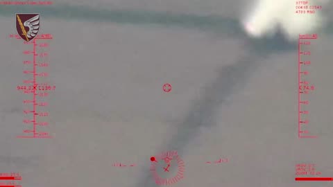 Russian SAM Misses a Ukrainian Drone and is Destroyed