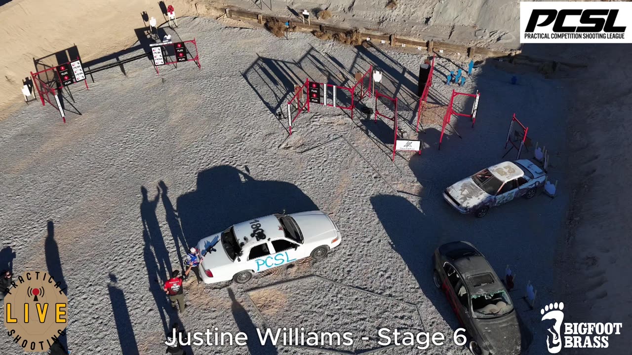 PCSL 2-Gun Nationals: Justine Williams, Stage 6