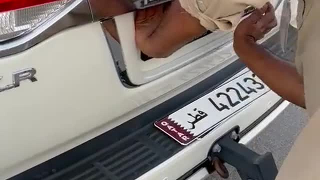 Vehicle license plate replacement