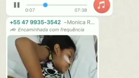 Desespero de uma mãe após perder sua filha para a VACINA