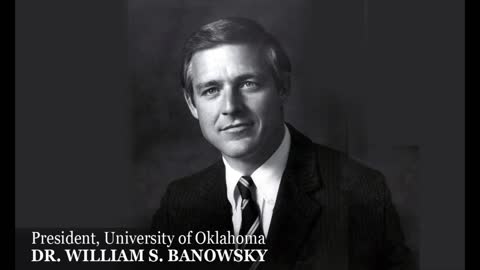 Dr. Bill Banowski at CC Leadership Luncheon at OU in 1979