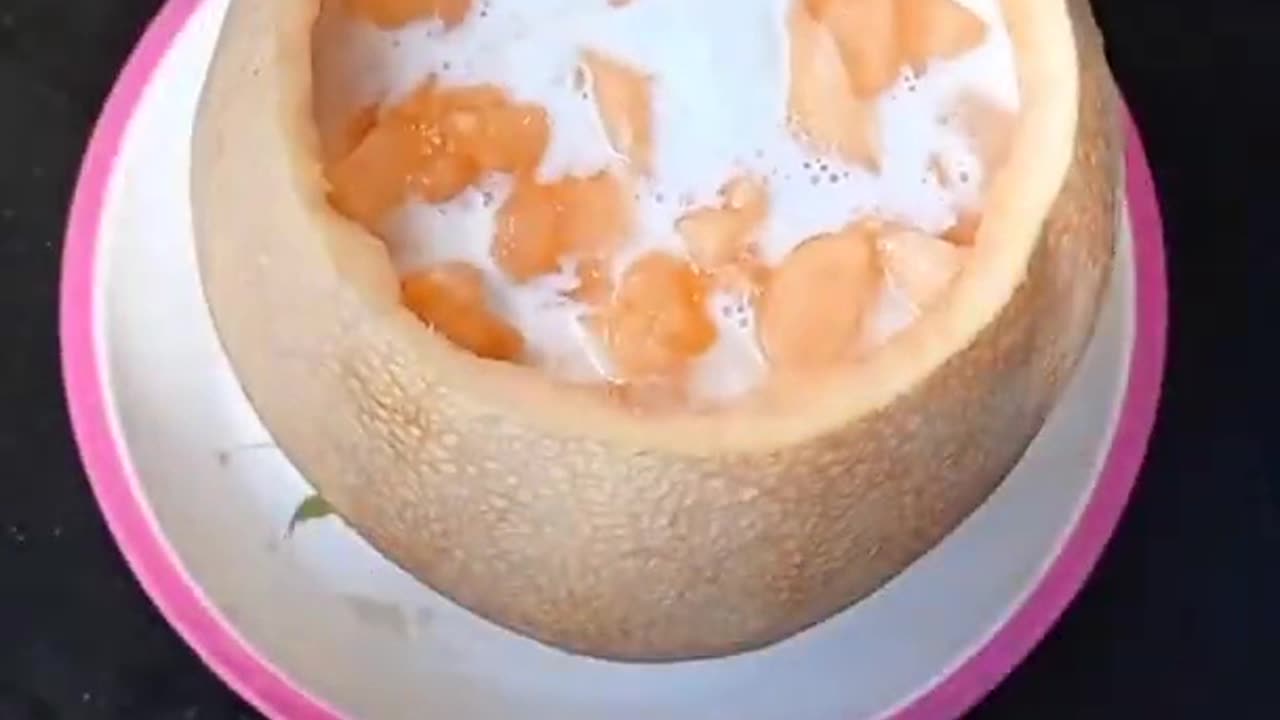 Muskmelon milk shake