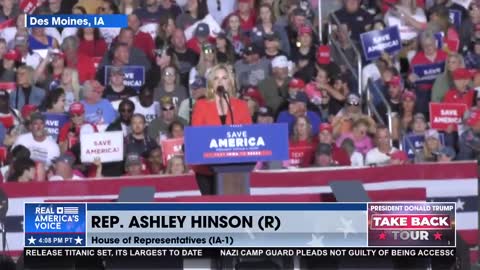 Rep. Ashley Hinson on her commitment to Iowa and the 'America First' agenda