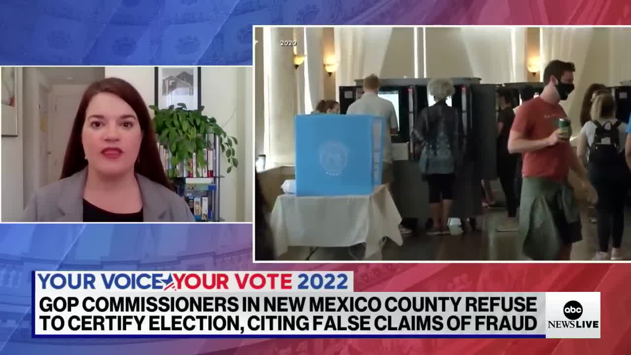 New Mexico county refuses to certify midterm election results