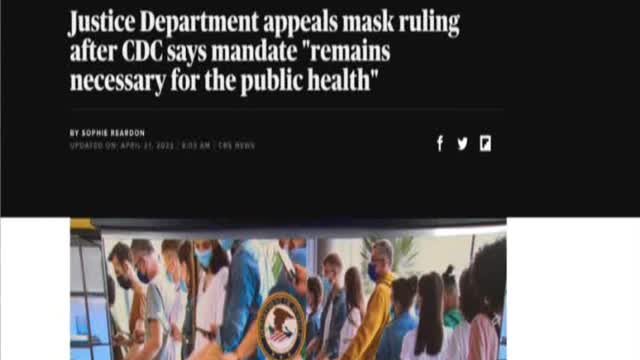 Anthony Fauci belittles the Courts - CDC versus Justice Department, April 2022