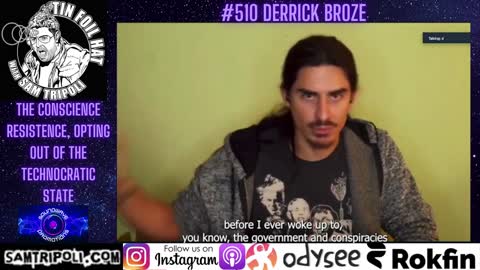 Tin Foil Hat 510 Derrick Broze