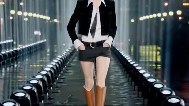 female model catwalk