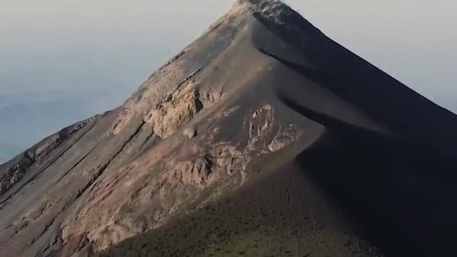 Another Eruption of The Fuego Volcano. | Interesting Facts #Shorts