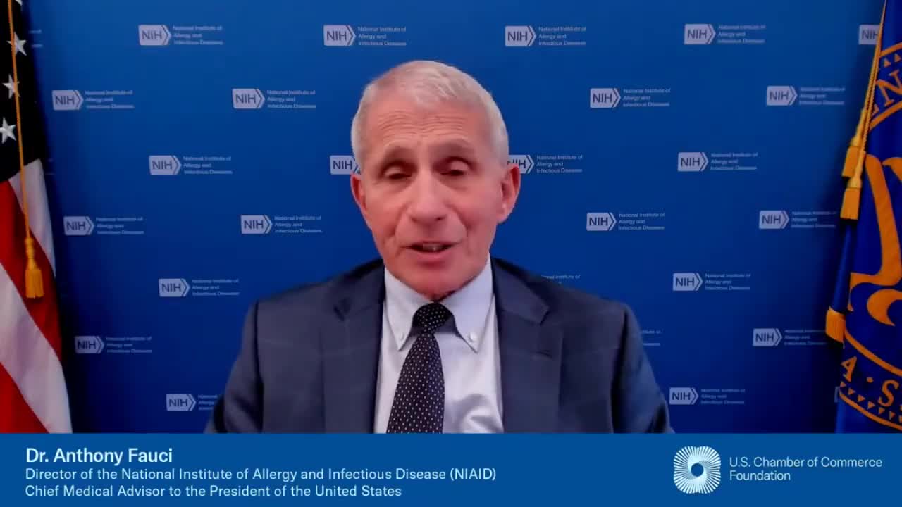 Fauci: "You can enjoy the holiday season with your family if you're vaccinated."