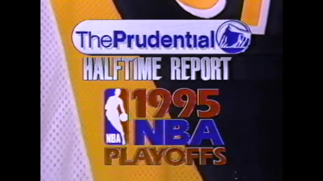 May 29, 1995 - 'Prudential Halftime Report' with Bob Costas