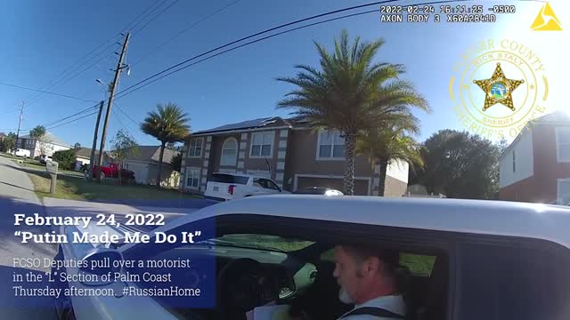 Florida man tells traffic cop Putin made him speed: I was ‘Russian home’