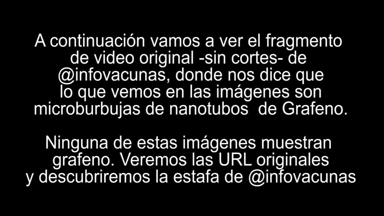 Estos son los estudios de PVC y Carbono, que os dice que son GRAFENO.