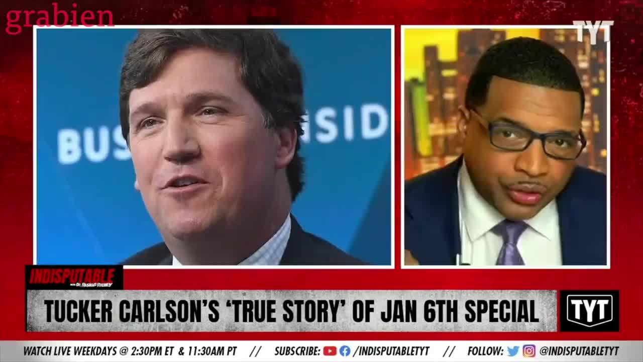 Tucker Carlson says Jan 6 was a false flag