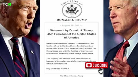 Donald Trump Issues Statement on American