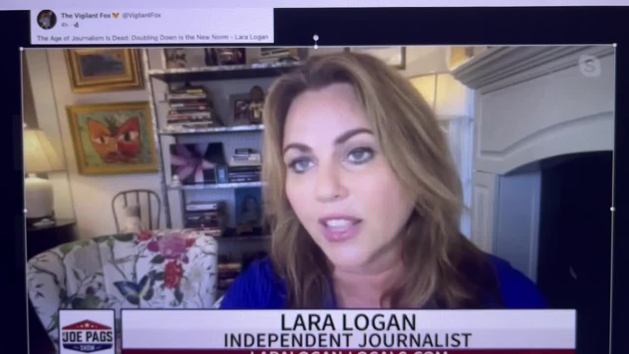 Lara Logan - Lapdog fake media will not stop lying or confess their sins of the past