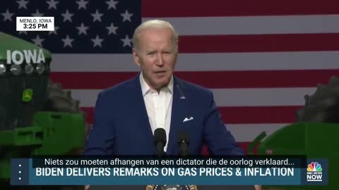 Biden noemt Poetin een "dictator die genocide pleegt"