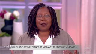 The View's Whoopi calls DeSantis a "bonehead" for sending migrants to Martha’s Vineyard