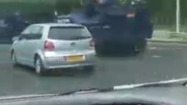Netherlands Gov deploying armored vehicles against farmers who plan to blockade the airports & ports