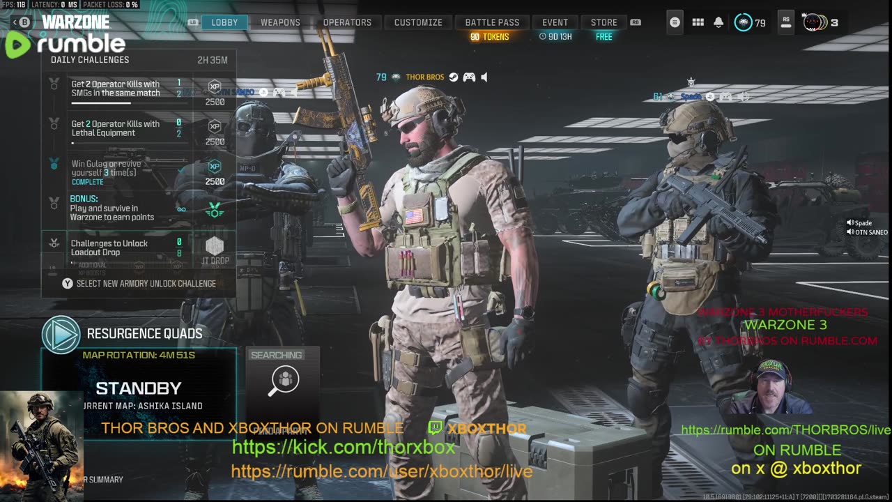 LIVE STREAM MODERN WARFARE 3 AND TALKING SHIT WITH NEW FRIENDS WITH THOR BROS