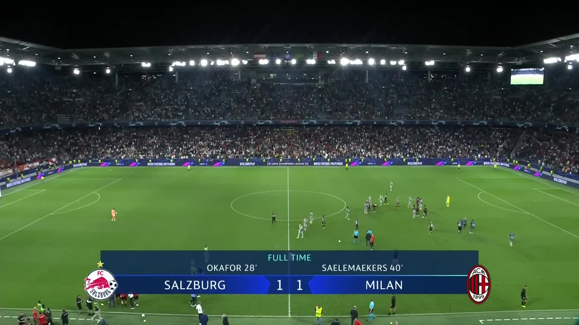 Champions League Highlights_ RB Salzburg v AC Milan