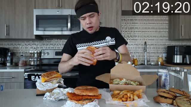 MrBEAST BURGER Full Menu Challenge!!!!! **DESTROYED**