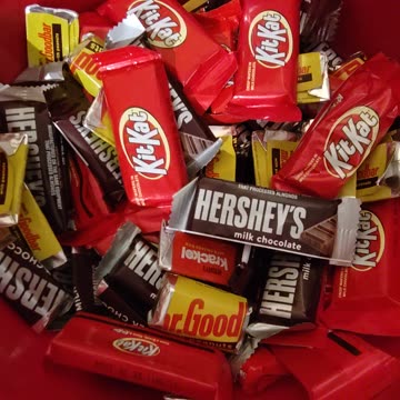 Eating Hershey's Milk Chocolate Snack Size, Dbn, MI, 11/12/23