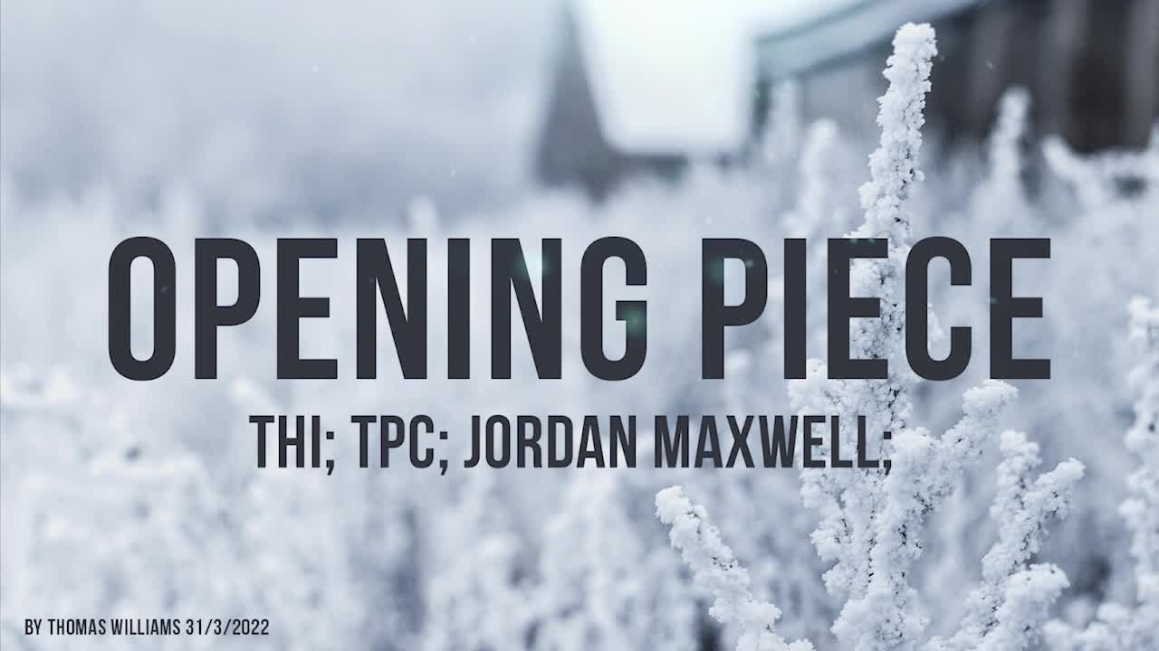 THI; TPC; Jordan Maxwell;