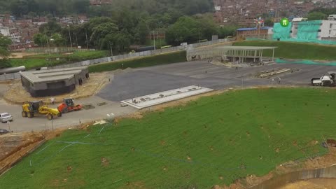 Obras Portal Norte Metrolínea