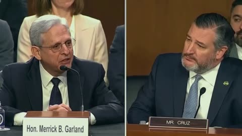 SHUT UP! I'M TALKING! Ted Cruz DESTROYS Merrick Garland Over Trump And Hunter Biden Investigation