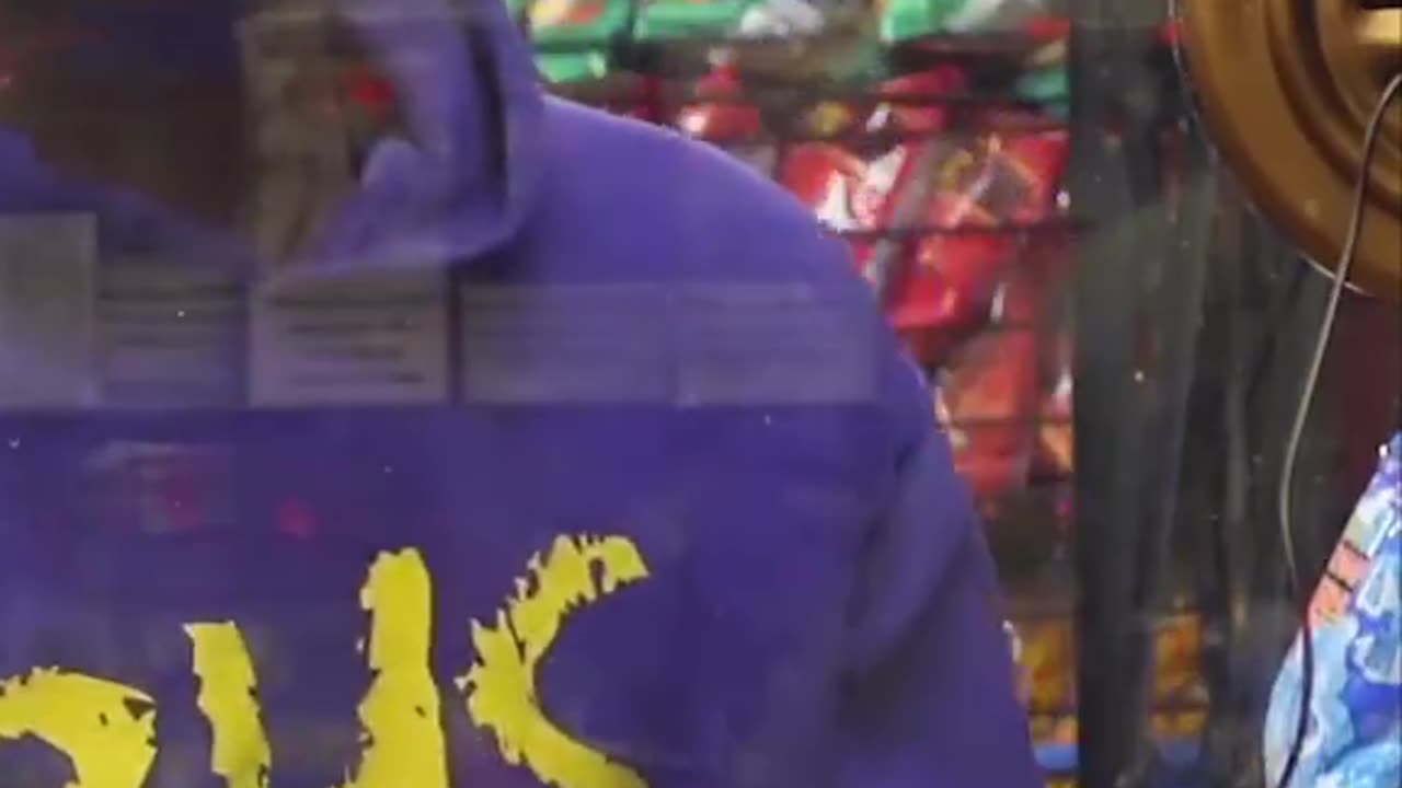 A Black man is asked who he is voting for. His answer 'Trump'